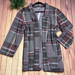 Love Nation Plaid Blazer size 3X